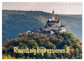 Rheinsteig Impressionen III (Tischkalender 2024 DIN A5 quer), CALVENDO Monatskalender von Hess,  Erhard