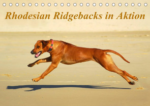 Rhodesian Ridgebacks in AktionAT-Version (Tischkalender 2022 DIN A5 quer) von van Wyk - www.germanpix.net,  Anke