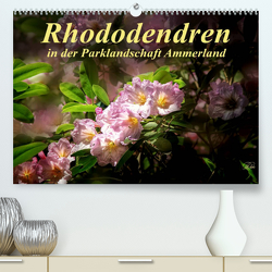 Rhododendren in der Parklandschaft Ammerland (Premium, hochwertiger DIN A2 Wandkalender 2022, Kunstdruck in Hochglanz) von N.,  N.