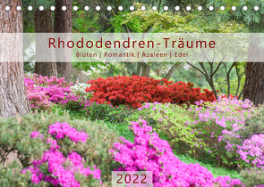 Rhododendren-Träume, Blüten, Romantik, Azaleen, Edel (Tischkalender 2022 DIN A5 quer) von Lisa Plett,  Mitwirkung:, Plett,  Rainer