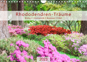 Rhododendren-Träume, Blüten, Romantik, Azaleen, Edel (Wandkalender 2023 DIN A4 quer) von Plett,  Rainer