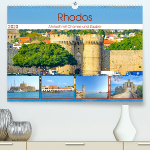 Rhodos – Altstadt mit Charme und Zauber (Premium, hochwertiger DIN A2 Wandkalender 2020, Kunstdruck in Hochglanz) von Schwarze,  Nina