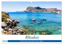 Rhodos – Die faszinierende Insel in der Ägäis (Wandkalender 2024 DIN A2 quer), CALVENDO Monatskalender von Rogalski,  Solveig