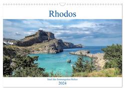 Rhodos – Insel des Sonnengottes Helios (Wandkalender 2024 DIN A3 quer), CALVENDO Monatskalender von Balan,  Peter