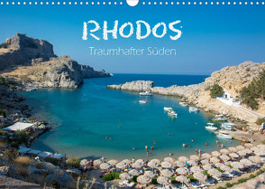Rhodos – Traumhafter Süden (Wandkalender 2022 DIN A3 quer) von und Philipp Kellmann,  Stefanie