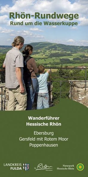 Rhön-Rundwege Rund um die Wasserkuppe von Dehler,  Stefan, Jenrich,  Joachim