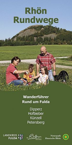 Rhön-Rundwege Rund um Fulda von Dehler,  Stefan, Jenrich,  Joachim