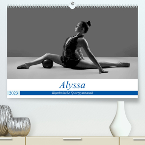 Rhythmisch Sportgymnastik – Alyssa (Premium, hochwertiger DIN A2 Wandkalender 2023, Kunstdruck in Hochglanz) von Bedaam,  Jürgen