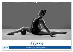 Rhythmisch Sportgymnastik – Alyssa (Wandkalender 2024 DIN A2 quer), CALVENDO Monatskalender von Bedaam,  Jürgen