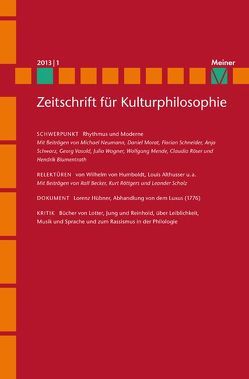 Rhythmus und Moderne von Konersmann,  Ralf, Westerkamp,  Dirk
