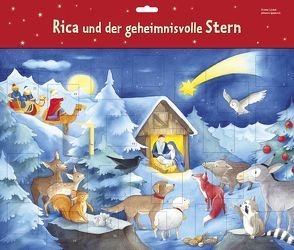 Rica und der geheimnisvolle Stern. Ein Türchen-Adventskalender mit 24 Geschichten zum Vorlesen von Ignjatovic,  Johanna, Lückel,  Kristin