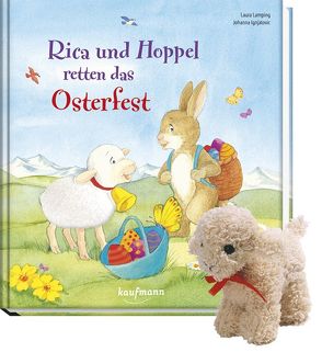 Rica und Hoppel retten das Osterfest mit Stoffschaf von Ignjatovic,  Johanna, Lamping,  Laura