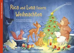 Rica und Luna feiern Weihnachten. Ein Adventskalender zum Vorlesen und Gestalten eines Fensterbildes von Ignjatovic,  Johanna, Kamlah,  Klara
