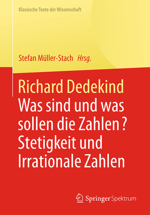 Richard Dedekind von Müller-Stach,  Stefan