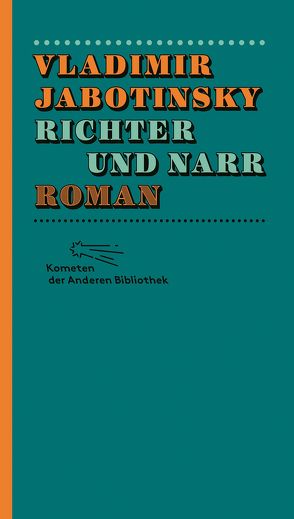 Richter und Narr von Braungardt,  Ganna-Maria, Jabotinsky,  Vladimir