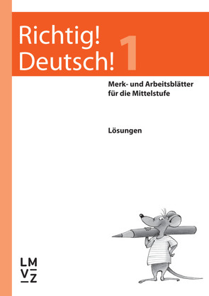Richtig! Deutsch! 1 / Lösungen von Winkelmann,  Andreas, Winkelmann,  Regine