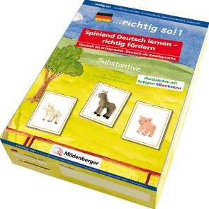 … richtig so! 1, Spiele für den Deutsch-Förderunterricht und für Deutsch als Fremdsprache von Kresse,  Tina, Schurig,  Susanne