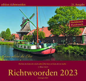 Richtwoorden Kalender 2023 von Helmut,  Kroon