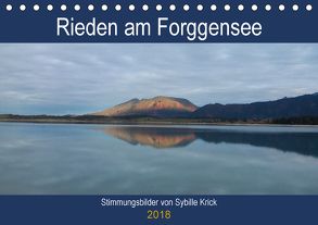 Rieden am Forggensee (Tischkalender 2018 DIN A5 quer) von Krick,  Sybille
