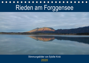 Rieden am Forggensee (Tischkalender 2020 DIN A5 quer) von Krick,  Sybille