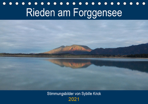 Rieden am Forggensee (Tischkalender 2021 DIN A5 quer) von Krick,  Sybille