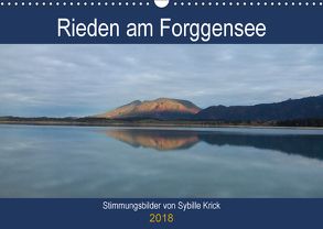 Rieden am Forggensee (Wandkalender 2018 DIN A3 quer) von Krick,  Sybille