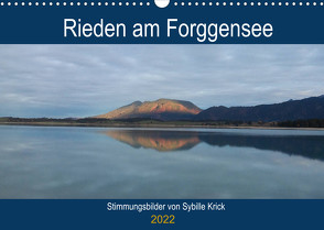 Rieden am Forggensee (Wandkalender 2022 DIN A3 quer) von Krick,  Sybille