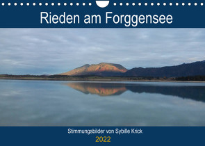 Rieden am Forggensee (Wandkalender 2022 DIN A4 quer) von Krick,  Sybille