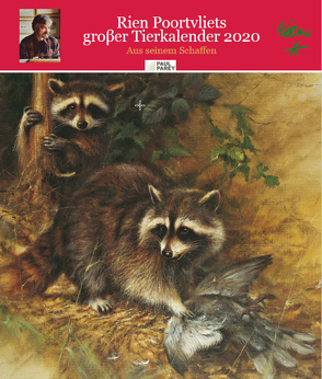 Rien Poortvliets großer Tierkalender 2020
