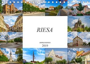 Riesa Impressionen (Tischkalender 2019 DIN A5 quer) von Meutzner,  Dirk