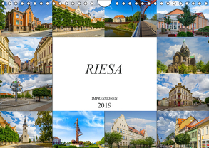 Riesa Impressionen (Wandkalender 2019 DIN A4 quer) von Meutzner,  Dirk