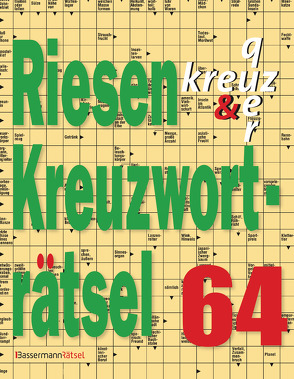 Riesen-Kreuzworträtsel 64 von Krüger,  Eberhard