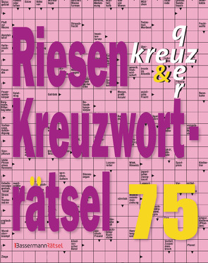 Riesen-Kreuzworträtsel 75 von Krüger,  Eberhard