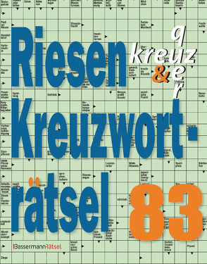 Riesen-Kreuzworträtsel 83 (5 Exemplare à 2,99 €) von Krüger,  Eberhard