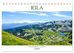 RILA – Unbeschreibliche Landschaft (Tischkalender 2024 DIN A5 quer), CALVENDO Monatskalender von Georgiev-Bröhl,  Sina