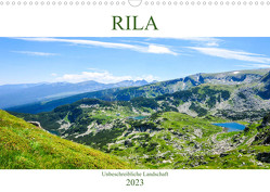 RILA – Unbeschreibliche Landschaft (Wandkalender 2023 DIN A3 quer) von Georgiev-Bröhl,  Sina