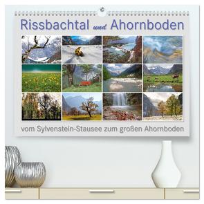 Rissbachtal & Ahornboden (hochwertiger Premium Wandkalender 2024 DIN A2 quer), Kunstdruck in Hochglanz von Watzinger - traumbild , - Max