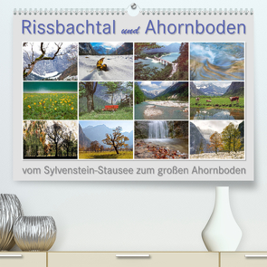 Rissbachtal & Ahornboden (Premium, hochwertiger DIN A2 Wandkalender 2023, Kunstdruck in Hochglanz) von Watzinger - traumbild , - Max