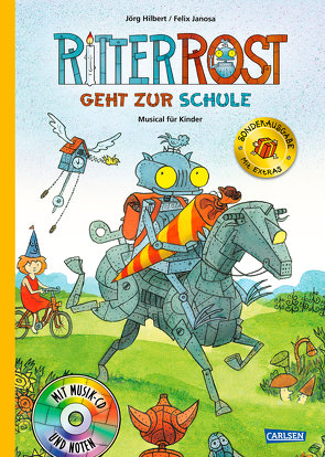 Ritter Rost 8: Ritter Rost geht zur Schule (limitierte Sonderausgabe) (Ritter Rost mit CD und zum Streamen, Bd. 8) von Hilbert,  Jörg, Janosa,  Felix