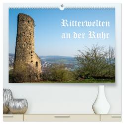 Ritterwelten an der Ruhr (hochwertiger Premium Wandkalender 2024 DIN A2 quer), Kunstdruck in Hochglanz von Hermann Heimatfotograf,  Bernd