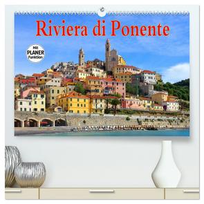 Riviera di Ponente (hochwertiger Premium Wandkalender 2024 DIN A2 quer), Kunstdruck in Hochglanz von LianeM,  LianeM
