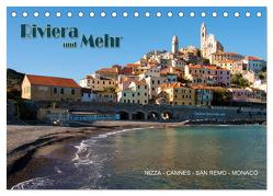 Riviera und Mehr – Nizza, Cannes, San Remo, Monaco (Tischkalender 2024 DIN A5 quer), CALVENDO Monatskalender von Koch,  Hermann