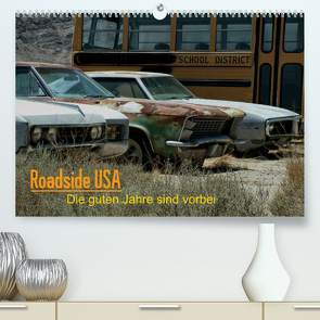 Roadside USA – Die guten Jahre sind vorbei (Premium, hochwertiger DIN A2 Wandkalender 2022, Kunstdruck in Hochglanz) von Deutschmann aka. HaunZZ,  Hans