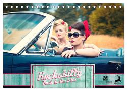 Rockabilly – Back to the 50s (Tischkalender 2024 DIN A5 quer), CALVENDO Monatskalender von Weggel,  Matthias