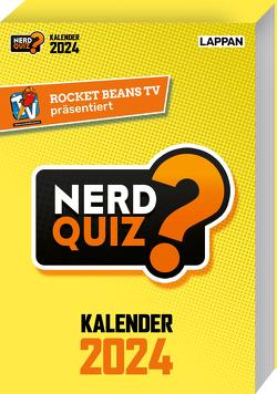 Rocket Beans TV – Nerd Quiz-Kalender 2024 mit Fragen rund um Games, Filme und Popkultur von Rocket Beans Entertainment GmbH