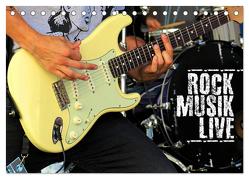 Rockmusik live (Tischkalender 2024 DIN A5 quer), CALVENDO Monatskalender von Bleicher,  Renate