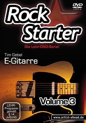 Rockstarter Vol. 3 – E-Gitarre von Gebel,  Tim
