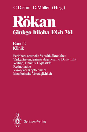 Rökan Ginkgo biloba EGb 761 von Diehm,  Curt, Müller,  Diethard