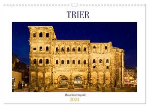 RÖMERSTADT TRIER (Wandkalender 2024 DIN A3 quer), CALVENDO Monatskalender von boeTtchEr,  U