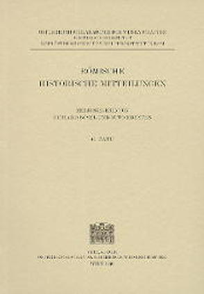 Römische Historische Mitteilungen / Römische Historische Mitteilungen Band 41 von Bacher,  Ernst, Bernabò,  Massimo, Bösel,  Richard, Frankl,  Karl H, Kresten,  Otto